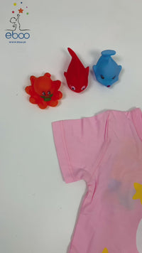 Adorable Unicorn Pink Girl Romper
