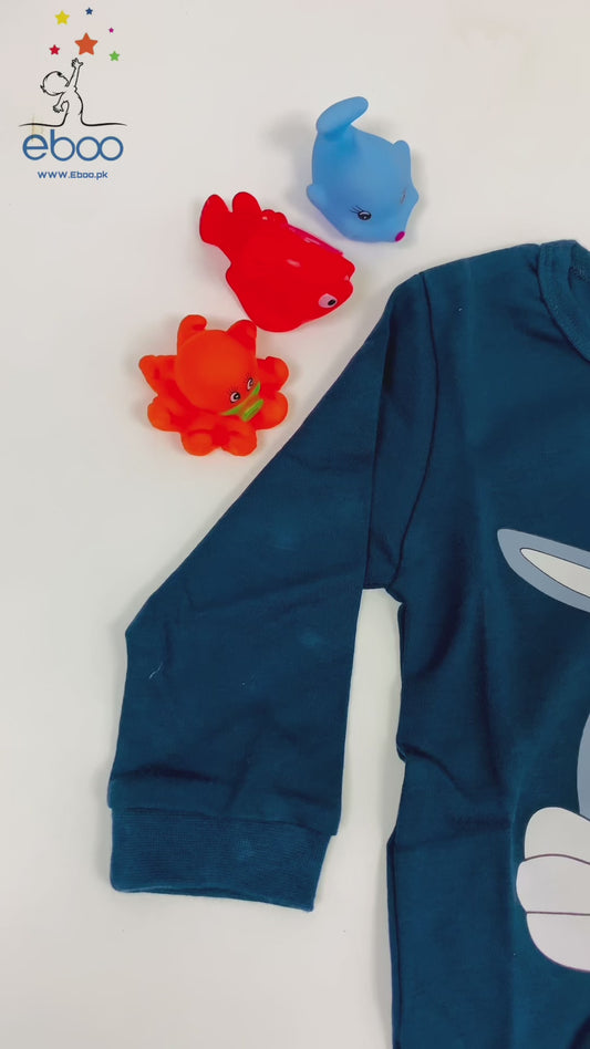 Bugs Bunny Baby Boy Party Romper With Free Kids Glasses