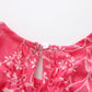Eboo Floral Ruffled Sleeveless Dress for Girls