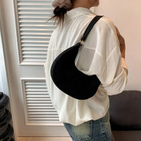 Eboo Women Felt Cloth Stone Patterned Shoulder Bags