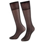 Eboo Women'S Nylon Socks Knee High Stockings Ultrathin Summer Lace Crew Sock