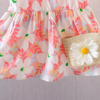 Eboo Baby Girl Sleeveless Floral Printed Sundress