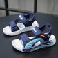 Eboo Boys' Stylish Open-Toe Sandals - Cool & Comfortable * with Straps, Soft PVC Sole