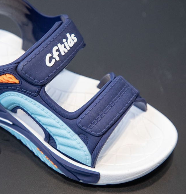 Eboo Boys' Stylish Open-Toe Sandals - Cool & Comfortable * with Straps, Soft PVC Sole