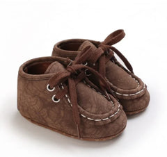 Brown, Peach, and Grey Baby Shoes – Multiple Colors