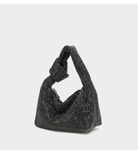 Eboo New Fashion Knotted Diamond Evening Bag Luxury Designer Bags Handbag for Women