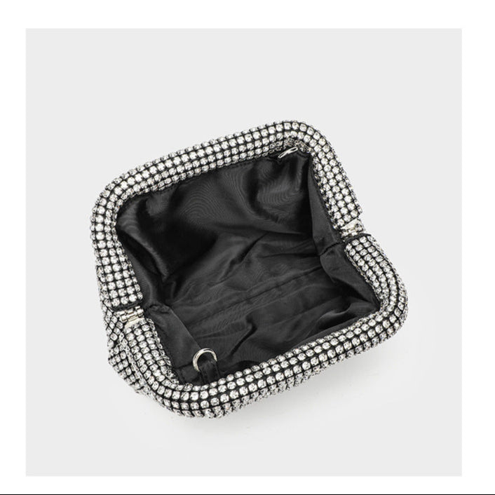 Eboo Luxury Designer Rhinestones Clutch Purse Bag For Women purse Bag Shoulder Bag