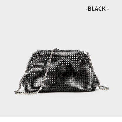 Eboo Luxury Designer Rhinestones Clutch Purse Bag For Women purse Bag Shoulder Bag