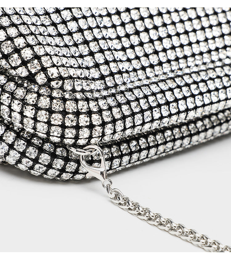 Eboo Luxury Designer Rhinestones Clutch Purse Bag For Women purse Bag Shoulder Bag