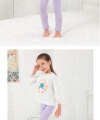 Eboo Girls Trouser Pajama Tights for Toddler & Kids