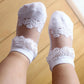 Eboo Baby Girls Lace Flower Ankle Socks