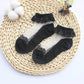 Eboo Baby Girls Lace Flower Ankle Socks