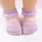 Eboo Baby Girls Lace Flower Ankle Socks